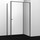 Душевое ограждение WasserKraft Dill 140x80 см 61S35, чёрный/прозрачное - фото 