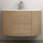 Тумба подвесная с раковиной Cezares Eden 90 см 55073, Rovere tabacco - фото 