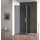 Душевое ограждение Cezares 70-80x80 см SLIDER-AH-1-80-70/80-GRIGIO-Cr (стекло 8 мм) хром/серое - фото 