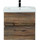 Тумба подвесная с раковиной Art&Max AM-Techno-600-2C-SO-LW646 60 см, дуб бомонд лофт - фото 