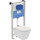 Инсталляция Ideal Standard Prosys Frame 120 M с подвесным безободковым унитазом i.Life B I001401 - фото 