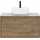 Тумба подвесная со столешницей Aquanet Nova Lite 90 см 249517 (1 ящик) дуб рустикальный, Цвет фасада: тёмное дерево - фото 