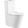 Унитаз-компакт CeramaLux Rimless 2179-1 с крышкой микролифт, Цвет производителя: белый - фото 