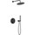Душевая система для душа с термостатом Vincea VSFW-101TMB, черный матовый - фото 