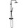 Душевая стойка с термостатом Damixa Scandinavian Pure 936760300, черный - фото 