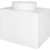 Тумба подвесная со столешницей Azario Lotos 60/2 см CS00084142, белый - фото 6