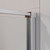 Душевое ограждение Cezares 100x100 см LINER-A-1-100-C-Cr-L, хром/прозрачное - фото 5