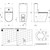 Унитаз-компакт Ravak Elegant RimOff Combi X01872 с тонкой крышкой микролифт - фото 10