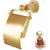 Держатель для туалетной бумаги Boheme Murano Gold 10901-R-G, золото - фото 
