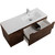Тумба подвесная с раковиной BelBagno ETNA-1000-2C-1A-SO-RW-R 100 см (раковина BB1000ETL-R) Rovere Moro, Цвет фасада: Rovere Moro - фото 5