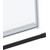 Душевое ограждение Vincea Como Soft 120x90 см VSR-1CS9012CLB (стекло 8 мм) чёрный/прозрачное - фото 3
