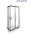 Душевое ограждение Parly 100х70 см QZ71B, чёрный/прозрачное - фото 2