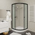 Душевое ограждение Parly 90х90 см ZE911B, хром/прозрачное - фото 2