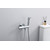 Набор для гигиенического душа с термостатом Raglo R23.56 (со скрытой частью) хром - фото 3