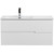 Тумба подвесная с раковиной Cezares DUET-N-1000-2C-SO-BL-L 100 см (раковина CZR-8095-100-L) bianco lucido - фото 