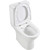 Унитаз-компакт безободковый BelBagno Lounge BB045CPR/SC+BB045/051T с крышкой микролифт - фото 7