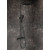Душевая стойка с термостатом Ravak FL 091.20BL X070443, чёрный матовый - фото 