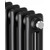 Вертикальный радиатор Royal Thermo Insignia C2180 380x1800 мм (8 секций) чёрный - фото 3