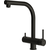 Смеситель для кухни Cersanit Crea A68223, чёрный - фото 