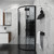 Душевое ограждение Niagara Eco 90x90 см NG-1007-14BLACK, чёрный матовый/мозаика - фото 4