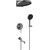 Душевая система для ванны Gappo G06-9 G7106-9, оружейная сталь, Цвет производителя: оружейная сталь - фото 