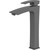 Смеситель для раковины высокий Gerhans K11114D, оружейная сталь - фото 