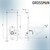 Унитаз импульсный подвесной Grossman Impuls GR-5502 с сиденьем микролифт, с инсталляцией Grossman 901.5502.01.000 в комплекте - фото 12