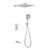 Душевая система для душа с термостатом Grocenberg GB5050CR - фото 