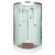 Душевая кабина Avacan 90x90 см D09, хром/матовое (безсиликоновая сборка) - фото 