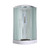 Душевая кабина Avacan 110x110 см EM2011LEDnew, хром/матовое (безсиликоновая сборка) - фото 