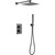 Душевая система для душа с термостатом Abber Daheim AF8251NG, никель - фото 