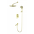 Душевая система для ванны Wonzon & Woghand Frame WW-88939010-BG, золото брашированное - фото 