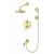 Душевая система для ванны Wonzon & Woghand Steam WW-88939008-BG, золото брашированное - фото 