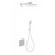 Душевая система для душа с термостатом Wonzon & Woghand WW-B4003-MW, белый матовый - фото 