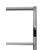 Полотенцесушитель электрический Wonzon & Woghand Düsseldorf с полкой П7 450x862 мм WW-A208-BR, никель - фото 3