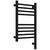 Полотенцесушитель электрический Сунержа Богема 3.1 П9 300x620 мм (прямая перемычка) 31-6005-5030 R, чёрный матовый - фото 