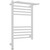 Полотенцесушитель электрический Сунержа Богема 3.1 с полкой П10 400x720 мм 30-6006-6040 L, белый матовый - фото 