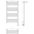 Полотенцесушитель электрический Сунержа Богема 3.1 с полкой П16 500x1120 мм 071-6007-1050 R, сатин - фото 4