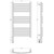 Полотенцесушитель электрический Сунержа Богема 3.1 П14 400x920 мм (выгнутая перемычка) 30-6002-8040 L, белый матовый - фото 4