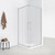 Душевое ограждение Loranto 120x80 см CS-AB01S-128, сатин/прозрачное - фото 5