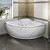 Ванна акриловая Радомир Филадельфия 168x168 см (в комплекте каркас и сифон) - фото 4