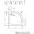 Поддон акриловый Radaway Laros A850 Compact 85х85 см SLA8585-01 - фото 2
