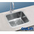 Кухонная мойка Oulin OL-U104 1,2 мм, нержавеющая сталь - фото 4