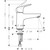 Смеситель для умывальника Hansgrohe Focus Monotrou 31931000 - фото 2