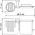 Держатель для туалетной бумаги и освежителя WasserKraft Lippe K-6559 - фото 4