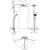 Душевая стойка с термостатом Hansgrohe Raindance Select S Showerpipe 240 2jet 27129400, белый/хром - фото 4