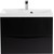 Тумба подвесная с раковиной BelBagno MARINO-600-2C-SO-NL-P 60 см, Nero Lucido - фото 