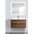 Тумба подвесная с раковиной BelBagno KRAFT-900-2C-SO-RT 90 см, Rovere Tabacco - фото 2
