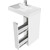 Тумба напольная с раковиной-столешницей Акватон Лондри 80 см 1A2361K0LH010, белый - фото 4