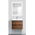 Тумба подвесная с раковиной BelBagno KRAFT 39-500/390-2C-SO-RT 50 см, Rovere Tabacco - фото 4
